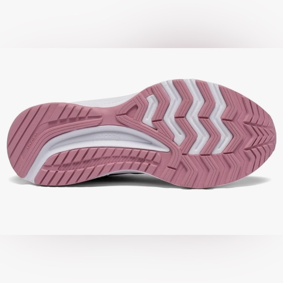Saucony Women's Cohesion Black/Pink Noir/Rose 14 Road Running Shoe.(7 Wi… - Picture 5 of 11